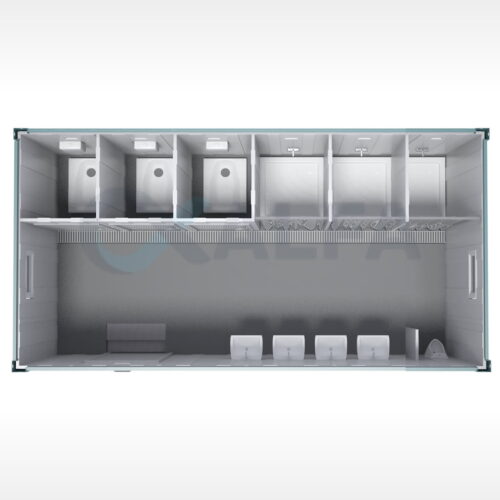 KWD6 240×600 Wc-Duş Konteyner