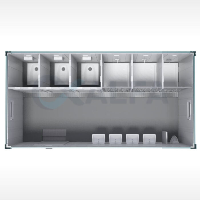 KWD6 240×600 Wc-Duş Konteyner – görsel 1