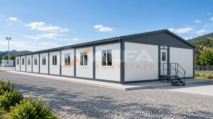 Tek katlı yemekhane konteyneri – Alfa Konteyner