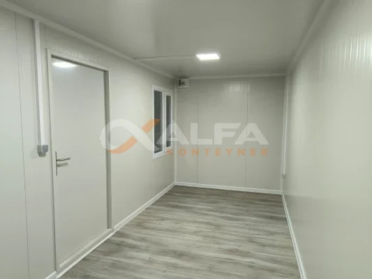 Konteyner ofis tavan aydinlatma detay – Alfa Konteyner