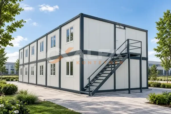 Ofis konteyner projesi modern tasarim – Alfa Konteyner